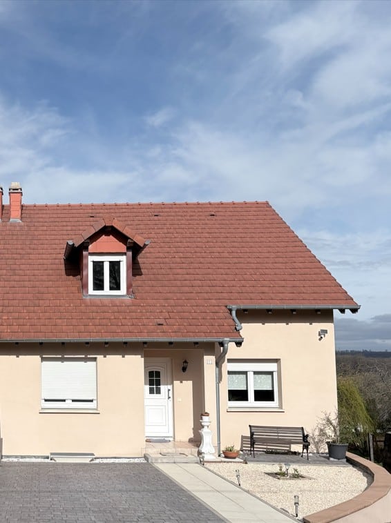 Après nettoyage façade Touati drone